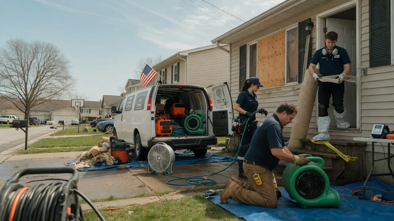 Water Damage Restoration in Crete, IL near me